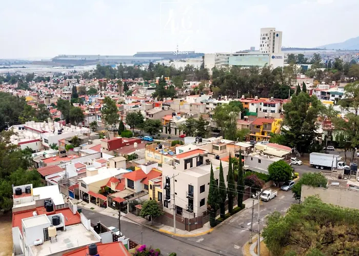 Apartment R02 At Itesm Cem Full Services, Shared-kitchen, Smart Tv, Parking, Balcony *